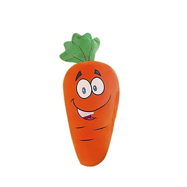 Carrot Funny Face Pillow Kids Gifts